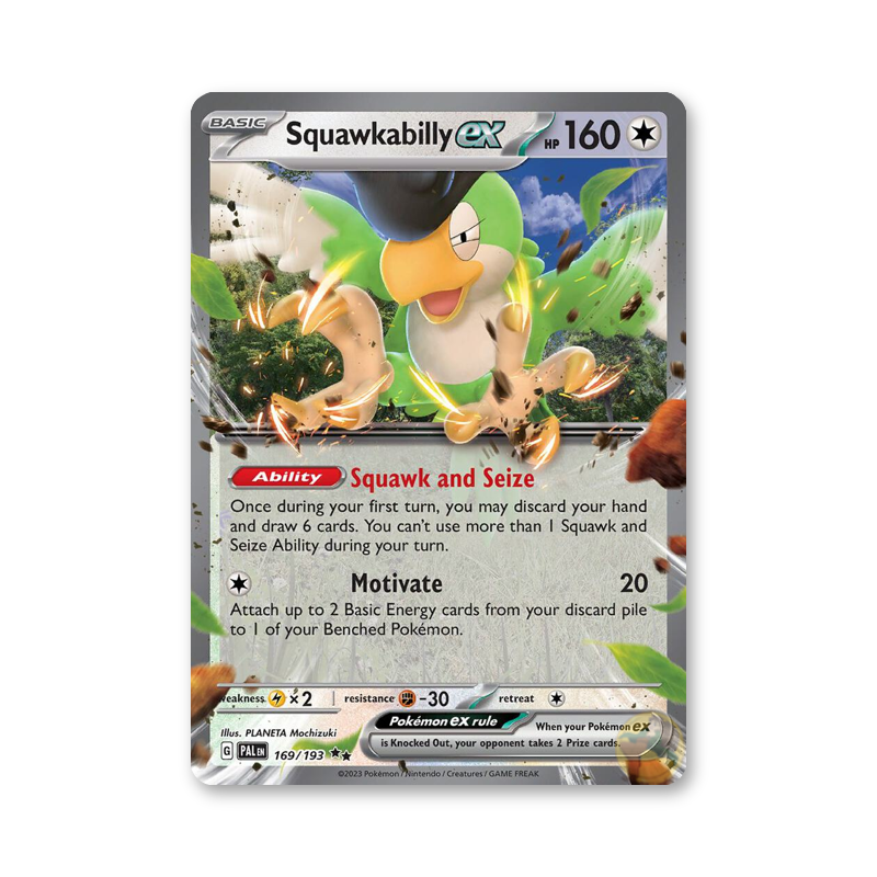 Squawkabilly ex  - 169/193 (Paldea Evolved)