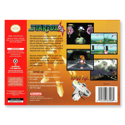 Star Fox 64 (Nintendo 64)