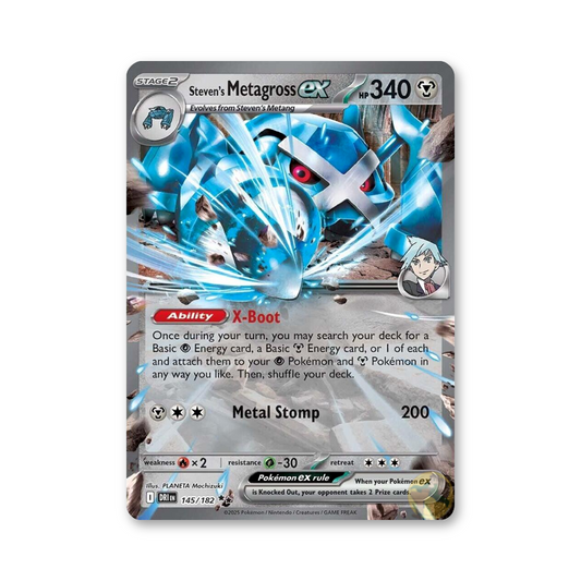 Steven's Metagross ex - 145/182 (Destined Rivals)