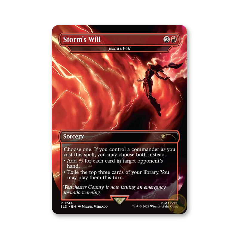 Storm's Will - Jeska's Will - 1744 (Secret Lair Drop Series)