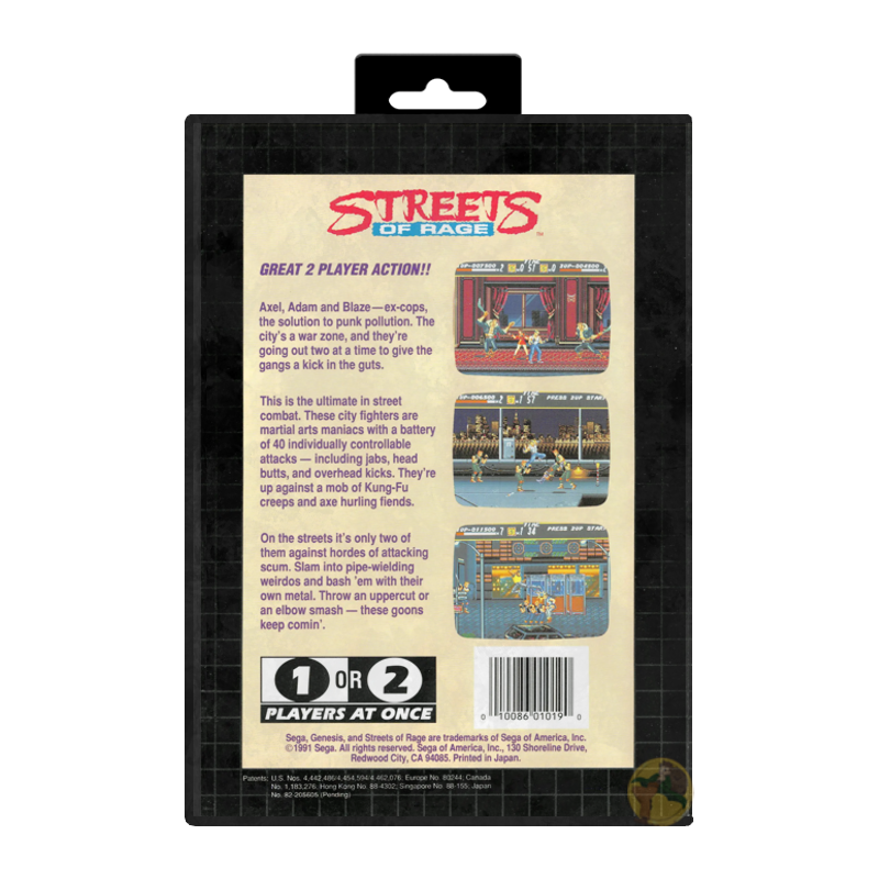 Streets of Rage (Sega Genesis)