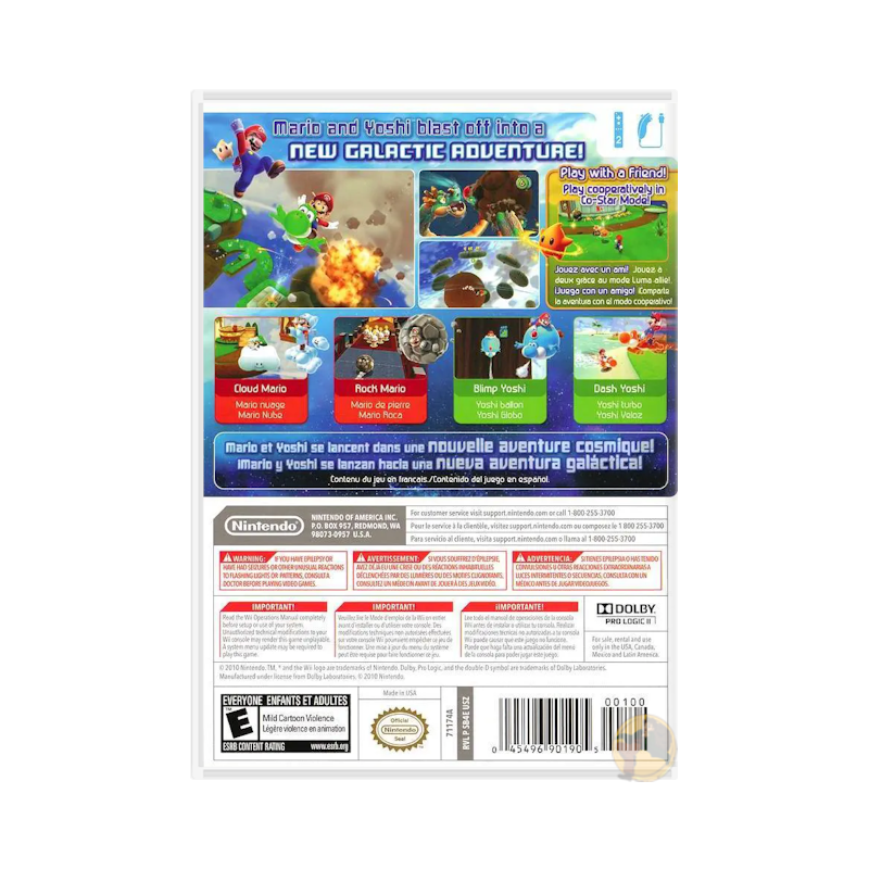 Super Mario Galaxy 2 (Nintendo Wii)