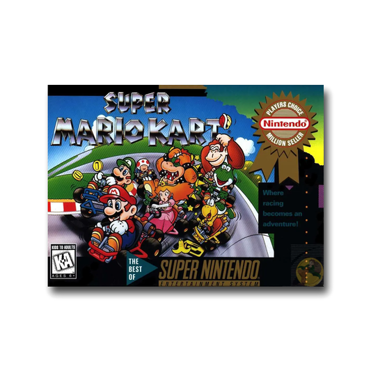 Super Mario Kart [Player's Choice] (Nintendo SNES)