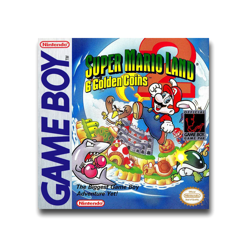 Super Mario Land 2: 6 Golden Coins (Nintendo Game Boy)
