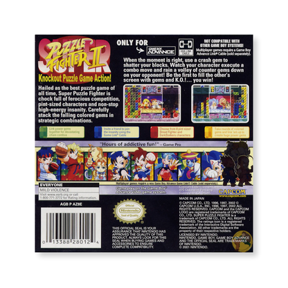 Super Puzzle Fighter II (Nintendo Game Boy Advance)