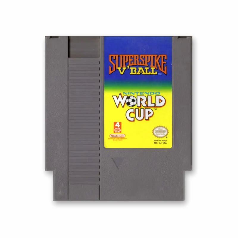 Super Spike V'Ball / Nintendo World Cup (Nintendo NES)