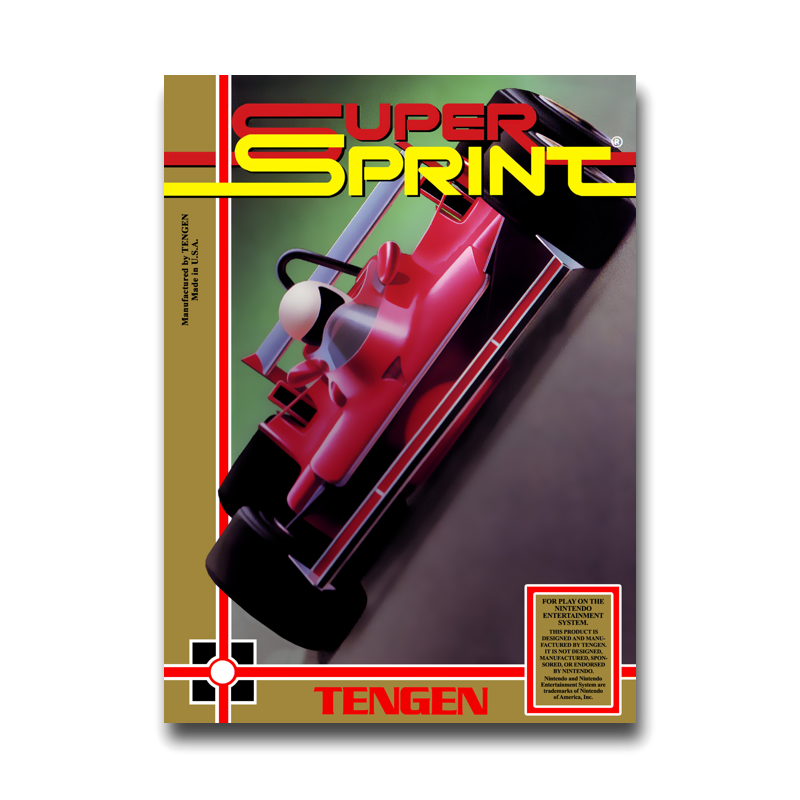 Super Sprint (Nintendo NES)
