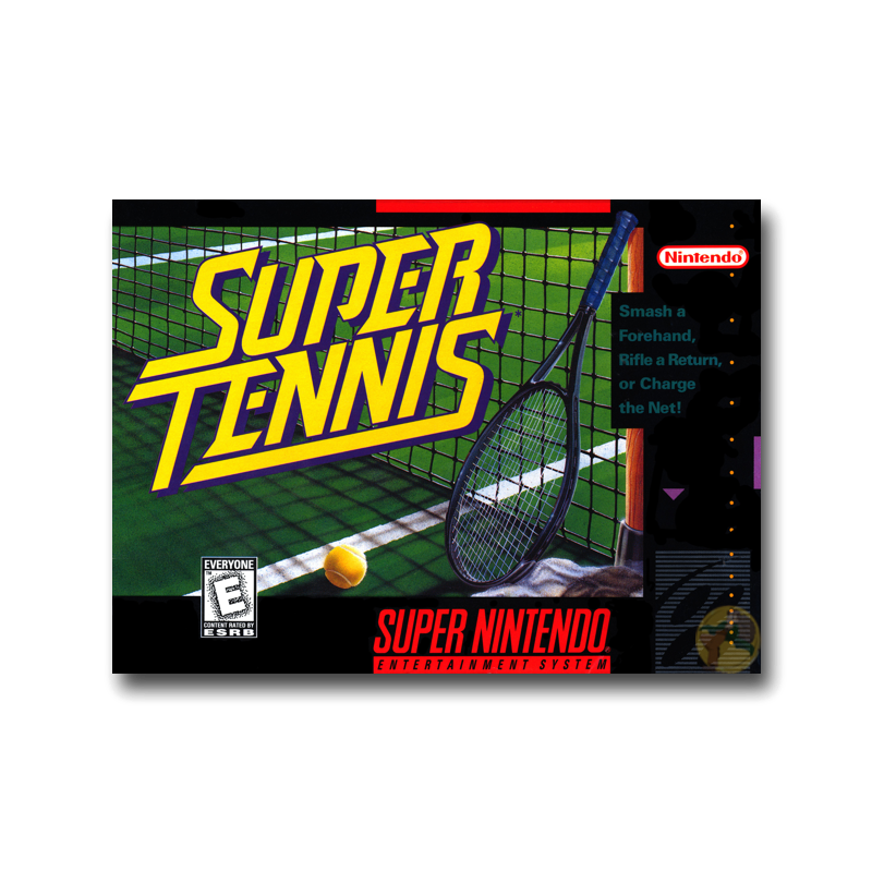 Super Tennis (Nintendo SNES)