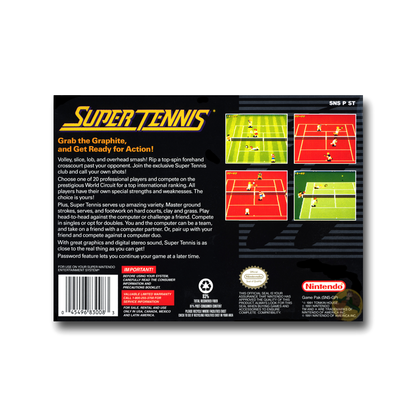 Super Tennis (Nintendo SNES)
