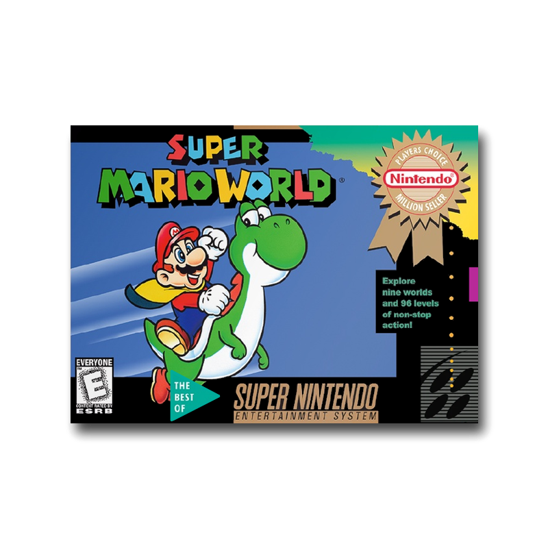 Super Mario World [Player's Choice] (Nintendo SNES)