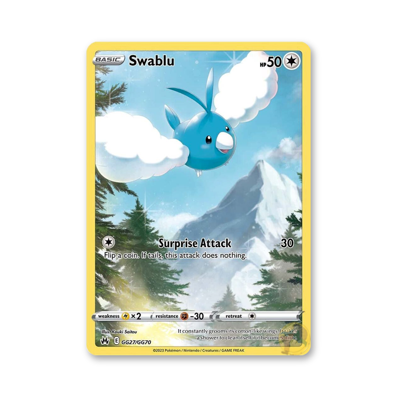 Swablu - GG27/GG70 (Crown Zenith: Galarian Gallery)