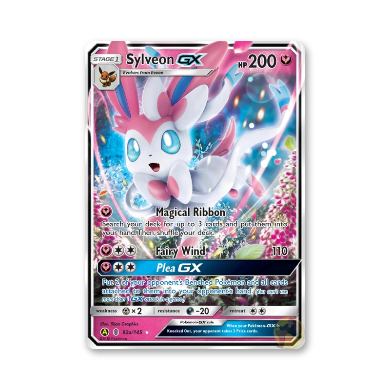 Sylveon GX (Alternate Art Promo) - 92a/145 (Sun & Moon Promo Cards)