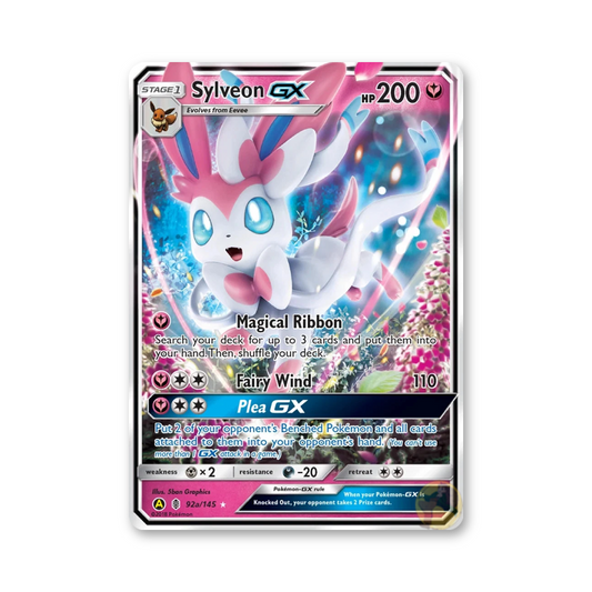 Sylveon GX (Alternate Art Promo) - 92a/145 (Sun & Moon Promo Cards)