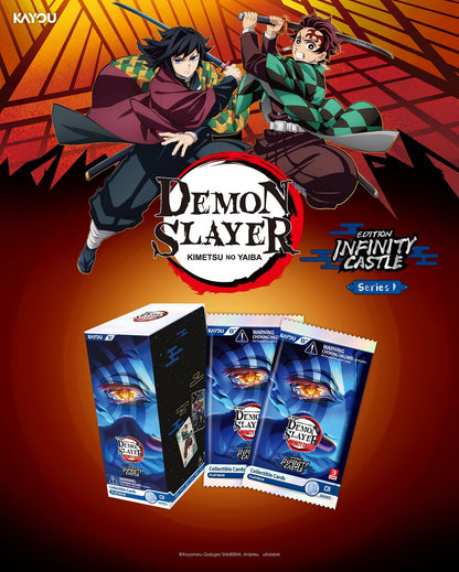 Demon Slayer: Kimetsu no Yaiba Collectable Cards - Infinity Castle Edition Series 1 (Kayou US) [PRE-ORDER]