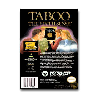 Taboo: The Sixth Sense (Nintendo NES)