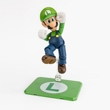 Tamashii Nations S.H.Figuarts: Super Mario - Luigi Action Figure (Bandai)