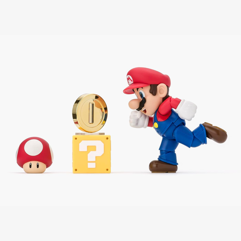 Tamashii Nations S.H.Figuarts: Super Mario - Mario Action Figure (Bandai)