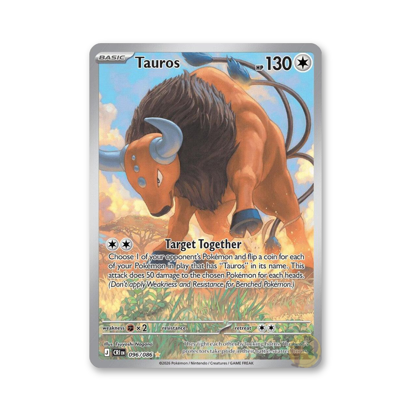 Tauros - 096/086 (Chaos Rising)