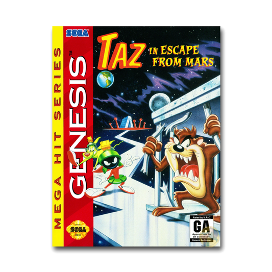 Taz in Escape From Mars [Mega Hit Series] (Sega Genesis)