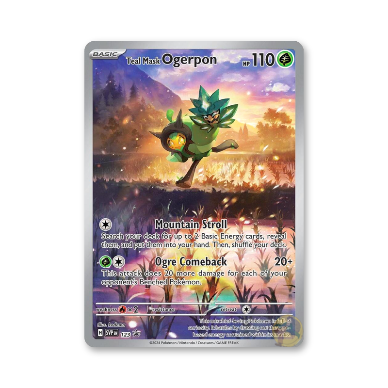 Teal Mask Ogerpon - 123 (Scarlet & Violet Promo)