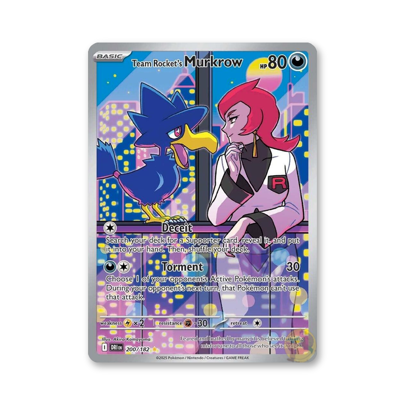 Team Rocket's Murkrow - 200/182 (Destined Rivals)