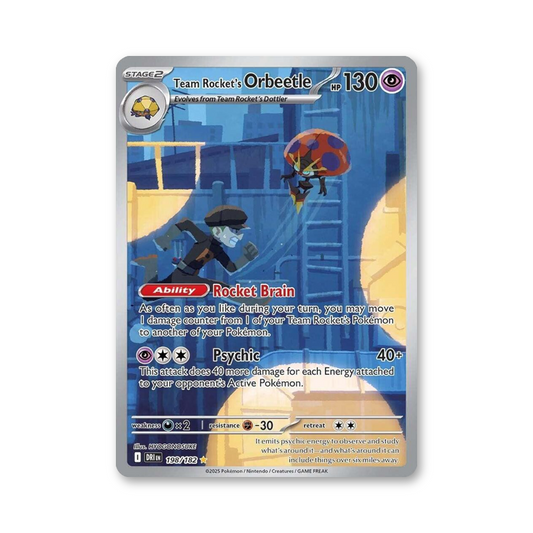 Team Rocket's Orbeetle - 198/182 (Destined Rivals)