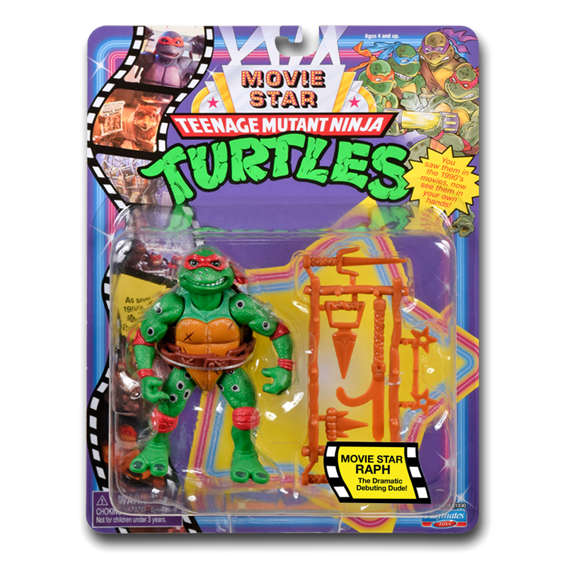 Teenage Mutant Ninja Turtles - Movie Star Raph (Playmates)