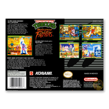 Teenage Mutant Ninja Turtles: Tournament Fighters (Nintendo SNES)