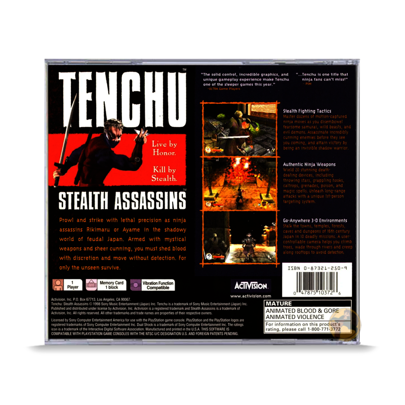 Tenchu: Stealth Assassins (PlayStation 1)