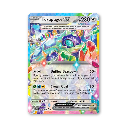 Terapagos ex - 128/142 (Stellar Crown)
