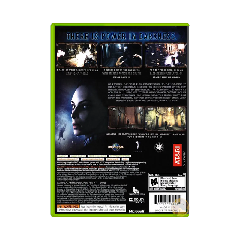 The Chronicles of Riddick: Assault on Dark Athena (Xbox 360)