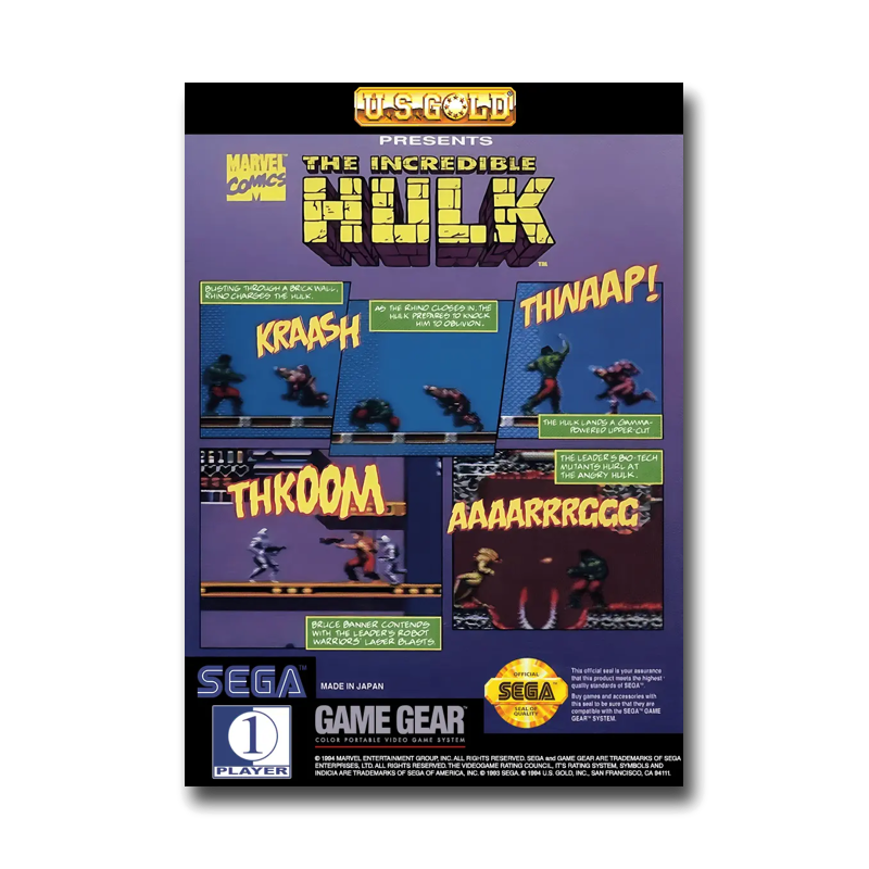 The Incredible Hulk (Sega Game Gear)