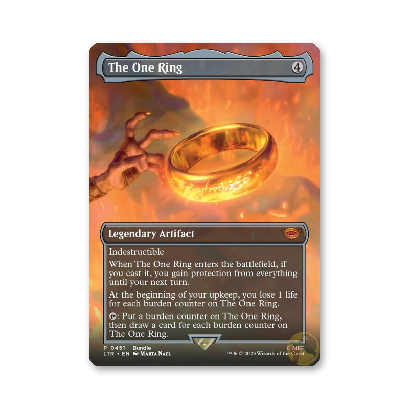 The One Ring (Borderless) - 451 (LTR Bundle - Unique and Miscellaneous Promos)