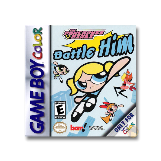 The Powerpuff Girls: Battle HIM (Nintendo Game Boy Color)