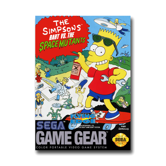 The Simpsons: Bart Vs the Space Mutants (Sega Game Gear)