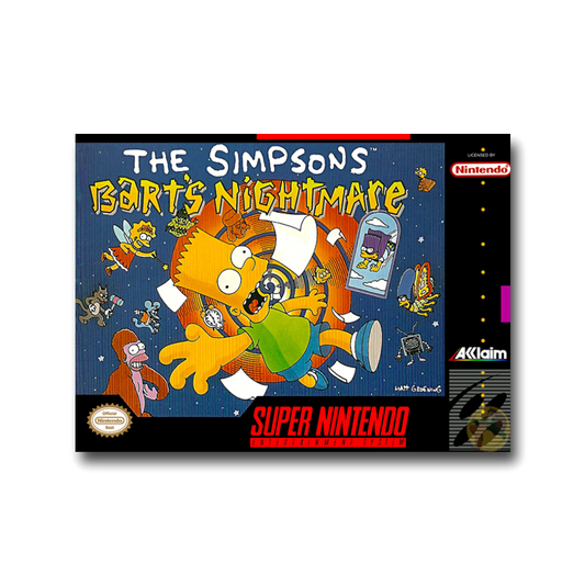 The Simpson: Barts Nightmare (Nintendo SNES)