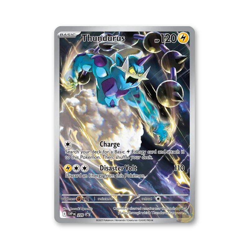 Thundurus - 209 (Scarlet & Violet Promo Cards)