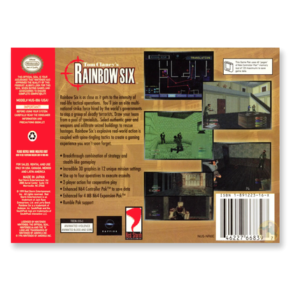 Tom Clancy's Rainbow Six (Nintendo 64)