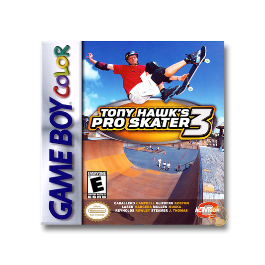 Tony Hawk's Pro Skater 3 (Nintendo Game Boy Color)