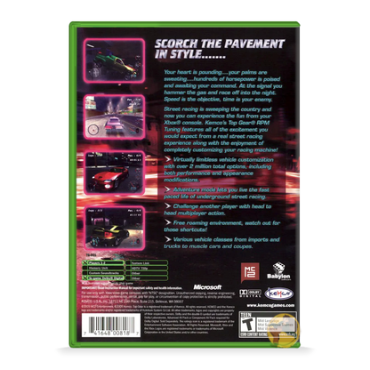 Top Gear RPM Tuning (Microsoft Xbox)