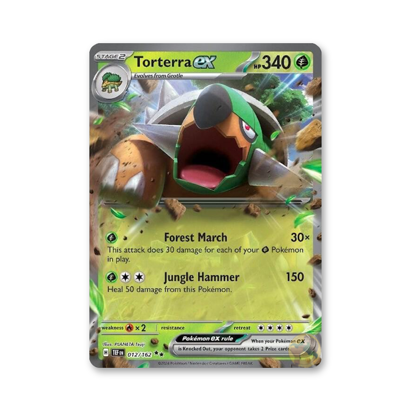 Torterra ex - 012/162 (Temporal Forces)