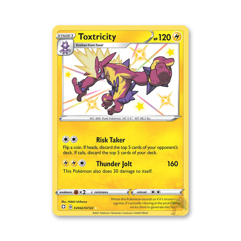 Toxtricity - SV042/SV122 (Shining Fates: Shiny Vault)