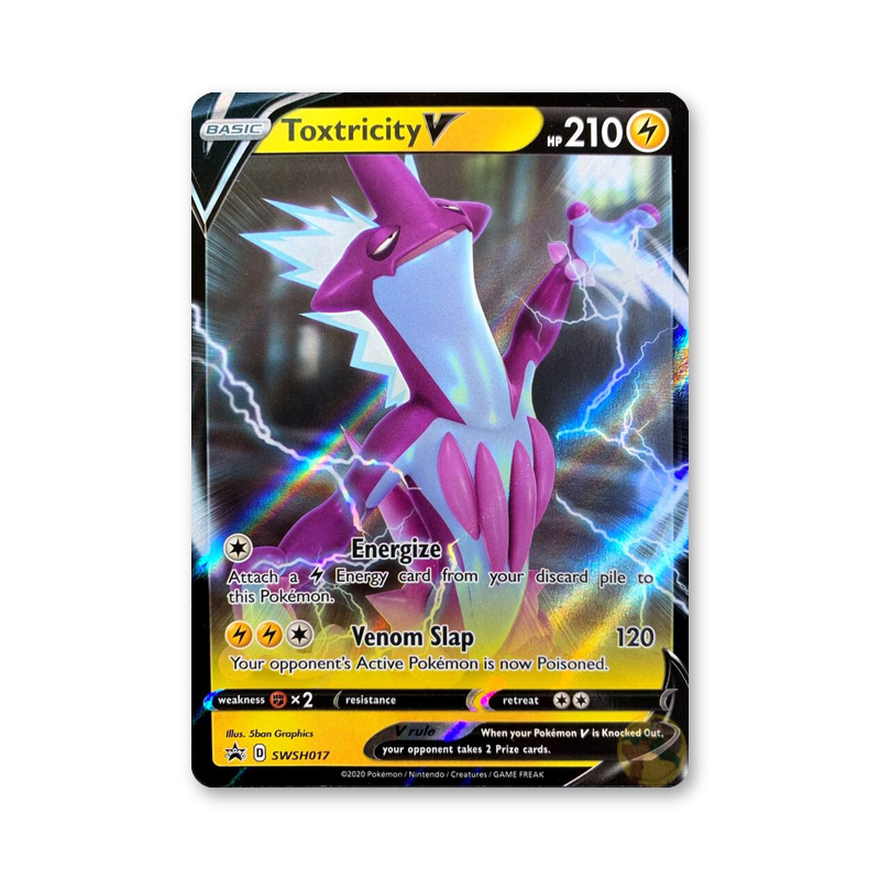 Toxtricity V - SWSH017 (Sword & Shield Promo Cards)