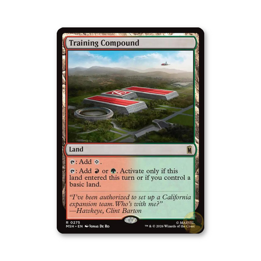 Training Compound - 0275 (Marvel Super Heroes)