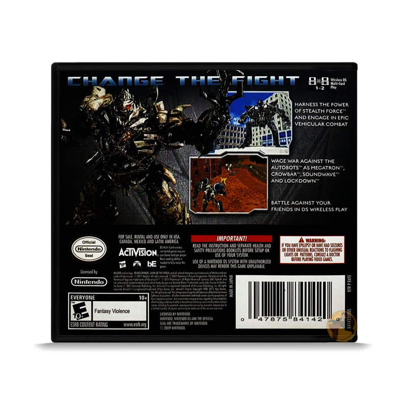 Transformers: Dark of the Moon - Decepticons (Nintendo DS)