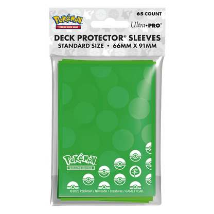 Ultra Pro: Pokémon TCG - Energy - Grass Type 65ct DECK PROTECTOR® Sleeves