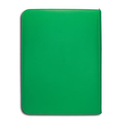 Ultra Pro Portfolio: Vivid Green Zippered PRO-Binder Album (9-Pocket)