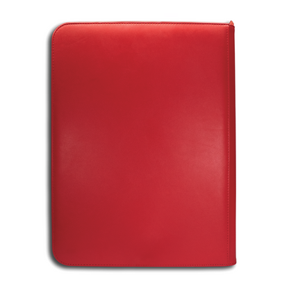 Ultra Pro Portfolio: Vivid Red Zippered PRO-Binder Album (9-Pocket)