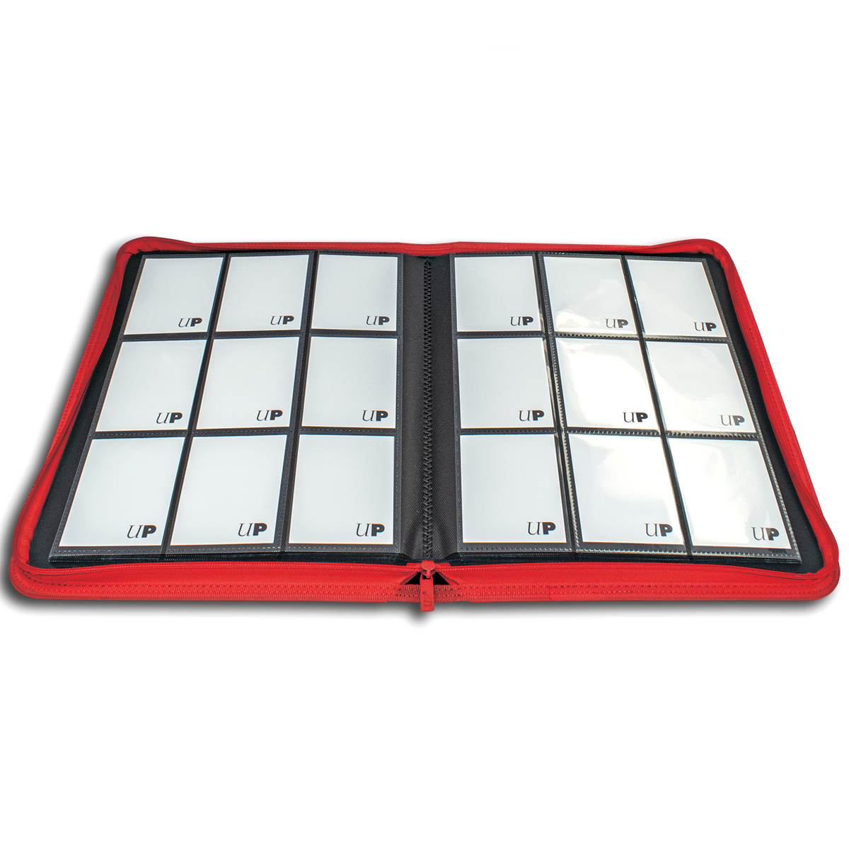 Ultra Pro Portfolio: Vivid Red Zippered PRO-Binder Album (9-Pocket)