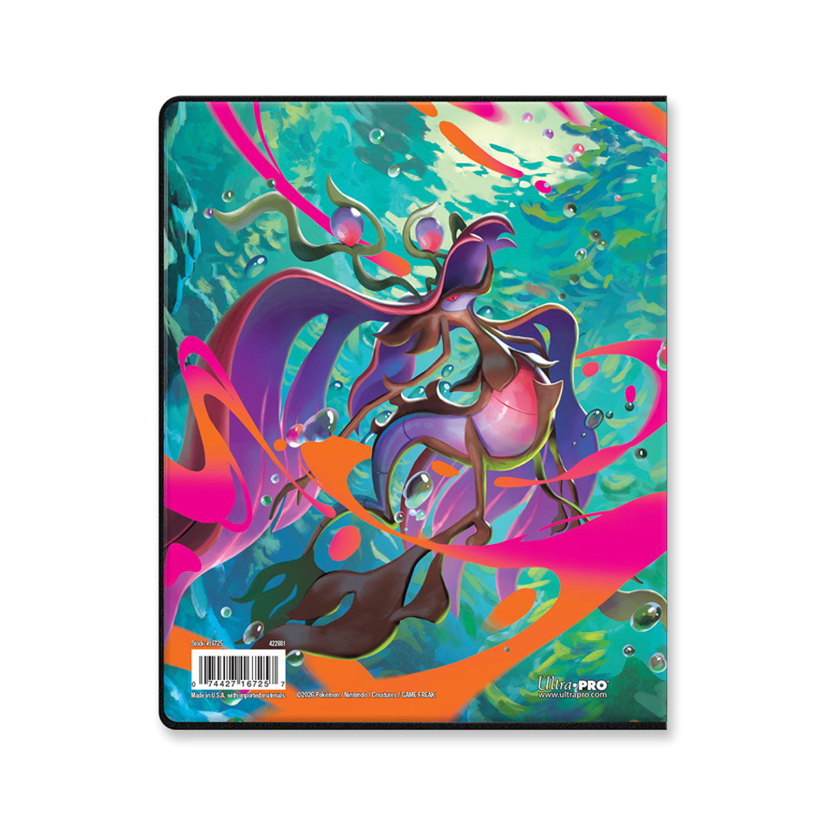 Pokémon - Mega Evolution "Chaos Rising" 4-Pocket  Portfolio Binder (Ultra Pro)